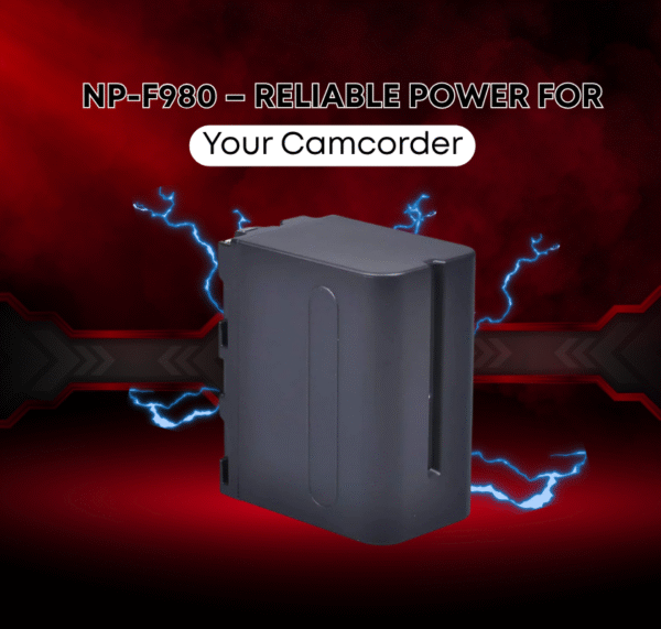 NP-F980 NORMAL Video Camera Battery Compatible with Sony HXR-NX100 Camcorder - 42000 mAh Lithium-Ion Battery