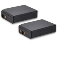 LPE10 Lithium-ion Rechargeable Battery for DSLR Camera, Compatibility – EOS 1100D, EOS 1200D, EOS Rebel T3, EOS Rebel T5, X50 & EOS Kiss (Pack of 2)