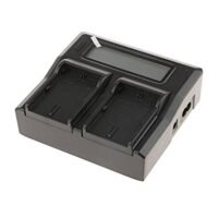 LP-E17 Duo charger /Dual Battery Charger Compatible with Canon EOS Rebel T7i, T6i, T6s, SL3, SL2, 77D, 9000D, 8000D, 800D, 760D, 750D, 200D, M6, M5, M3, Kiss X8i