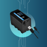 NP- F770 USB Lithium-Ion (28800MAH) Ultra High Capacity Battery – Rechargeable Replacement for Sony NP- F 770USB Battery with USB