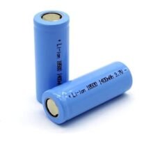 18500 CELL 3.7V 1400mAH Li-Ion Rechargeable Battery | Battery 2 Piece