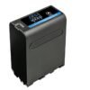 F990 Pro Battery (28400 mAh/ 7.4 Volt) with Display Battery info on its LED Monitor and in-Built 8 Cell for Sony PBD-D50 PBD-V30 PLM-100 PLM-50 PLM-A35 PLM-A55 Q002-HDR1 UPX-2000 CCD-TRV720