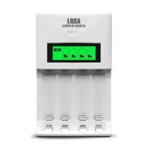 LRSA (ECR 11) Superquick Charger for AA & AAA Rechargeable Batteries (with LCD Display)