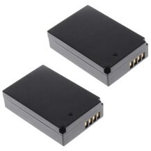 LP-E12/ LPE12 7.4V 1600MAH Rechargeable LI-ION Replacement Battery for Canon CA150N EOS 100D/EOS Rebel SL1/EOS-M/EOS-M2-2 Pieces-LRSA