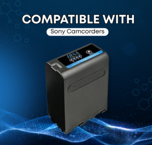 NP- F970 USB Batteries for PXW-Z150, F970USB, FDR-AX14K, HDR-AX2000, FX1,NX-100 FX7, FX1000, HVR-HD1000, V1U, Z1U, Z5U, Z7U, HXR-NX5U, MC2000U, MC2500, HXR-NX100 Camcorder