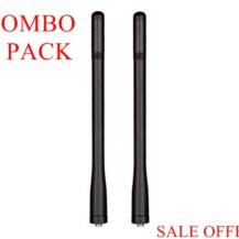 LRSA Long Antenna VHF Compatible for Kenwood Kra-26 Vhf Helical  150-174 Mhz (PACK OF 2)