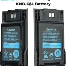 WALKIE TALKIE 7.4V 1600mAh KNB-63L KNB-65L Replacement Battery for LRSA TH-K20A TH-K20E TH-K40A TK-2000 TK-3501 TK-U100 Two Way Radios Li-ion Battery with Belt Clip