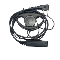 XIRP3688 D Shape soft headphone Walkie Talkie Black