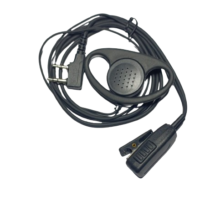 Walkie Talkie D Shape soft headphone Headset Black kenwood