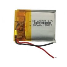 KP- 402025 3.7v 300mAh Rechargeable Battery for Bluetooth Speaker, RC Drone, Tablet, Remote Control, Smart watch, Toys, DIY, Robotics Lipo Rechargeable battery