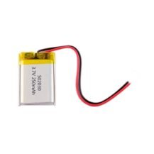 KP-502030 3.7V 250mAH (Lithium Polymer) for Bluetooth Speaker, RC Drone, Toys, DIY, Robotics Lipo Rechargeable Battery