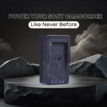 4 LED CHARGER Video Camera Charger Compatible with Sony Camcorder Batteries NP-F970 F960 F770 F750 F570 F550 F530 F770-LRSA