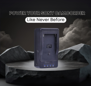 4 LED CHARGER Video Camera Charger Compatible with Sony Camcorder Batteries NP-F970 F960 F770 F750 F570 F550 F530 F770-LRSA