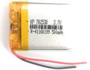 KP- 702530 3.7v 500mAh Rechargeable Battery for Bluetooth Speaker, RC Drone, Toys, DIY, Robotics Lipo Rechargeable battery