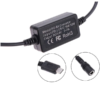 LRSA NP-FW50 Dummy Battery with Type C Input Adapter Cable (Works with PD/QC Powerbanks (20W to 65w)) Compatible with Sony A7 A7R2 A7M2 A6300 A6000 A6500 etc,Black - Image 7
