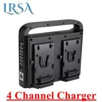 LRSA 4 Channel V-Mount Battery Charger BP-4CH 4 Channel V-Mount/V Lock Battery Charger with DC 16.5V Power Supply Output Compatible with Any V-Mount Battery(Battery Not Included) – LRSA