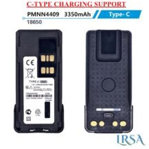 XIRPP8668 C-Type Charging Support with Indicator Walkie Talkie Battery 2Way Radio Li-Ion 3350mAh Rechargable Battery Xirp8668i - LRSA