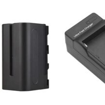 NP-F770 NORMAL Lithium-Ion (24800MAH) Battery WITH CHARGER, NP-F750USB /760USB /780USB 24800MAH Li-Ion Battery Kit with SINGLE LED Charger LRSA