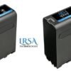 NP- F980 PRO (42000mAh) Li-Ion Battery for video camera NP- F980 / F970 / F960 COMBO 2 PCS BATTERY  -LRSA
