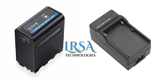 Canon R7 BM Premium 2 NP-F970 High Capacity Batteries And Battery Charger For Sony Pxw 791955