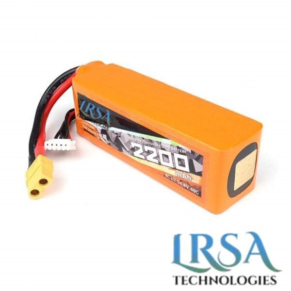 LRSA DRONE BATTERY 11.1V 2200MAH 80C 3S RC Lipo Battery with Deans and XT60 Connector Soft Case Battery for RC Tarpaulin DJI Quadcopter RC Airplane RC Helicopter RC Car Truck Boat Drone Battery - Image 3