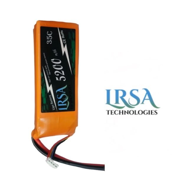 LRSA DRONE BATTERY 11.1V 5200MAH 35C 3S RC Lipo Battery with Deans and XT60 Connector Soft Case Battery for RC Tarpaulin DJI Quadcopter RC Airplane RC Helicopter RC Car Truck Boat Drone Battery - Image 3