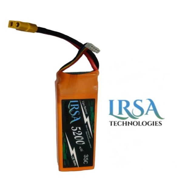 LRSA DRONE BATTERY 11.1V 5200MAH 35C 3S RC Lipo Battery with Deans and XT60 Connector Soft Case Battery for RC Tarpaulin DJI Quadcopter RC Airplane RC Helicopter RC Car Truck Boat Drone Battery - Image 7
