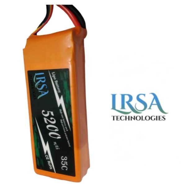 LRSA DRONE BATTERY 11.1V 5200MAH 35C 3S RC Lipo Battery with Deans and XT60 Connector Soft Case Battery for RC Tarpaulin DJI Quadcopter RC Airplane RC Helicopter RC Car Truck Boat Drone Battery - Image 4