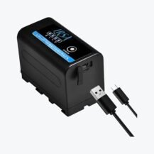 NP- F770 USB Lithium-Ion (28800MAH) Ultra High Capacity Battery - Rechargeable Replacement for Sony NP- F 770USB Battery with USB