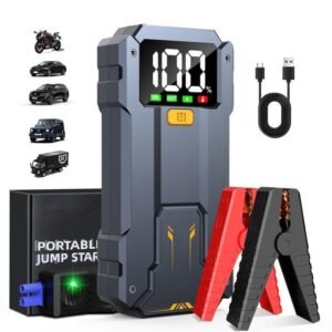 LRSA Portable Car Battery Jump Starter 7000A 26800mAh